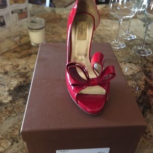 Valentino red high heels